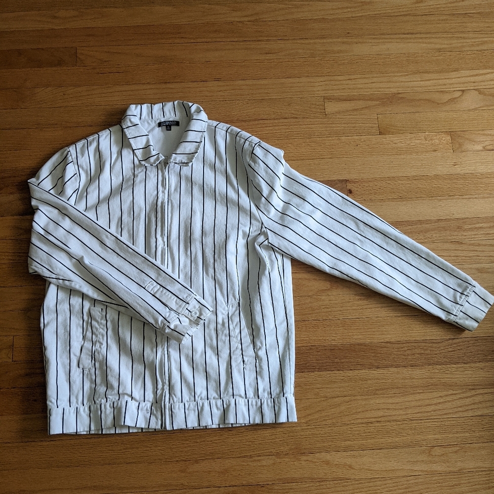 Elwood Striped Worker Jacket